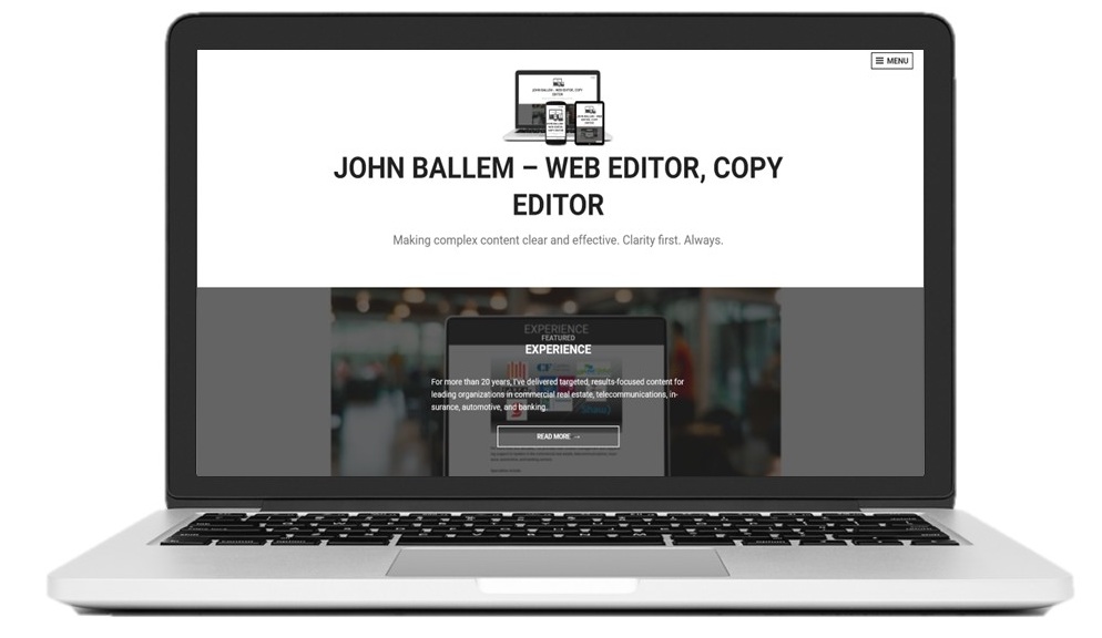John Ballem – Web Editor, Copy Editor