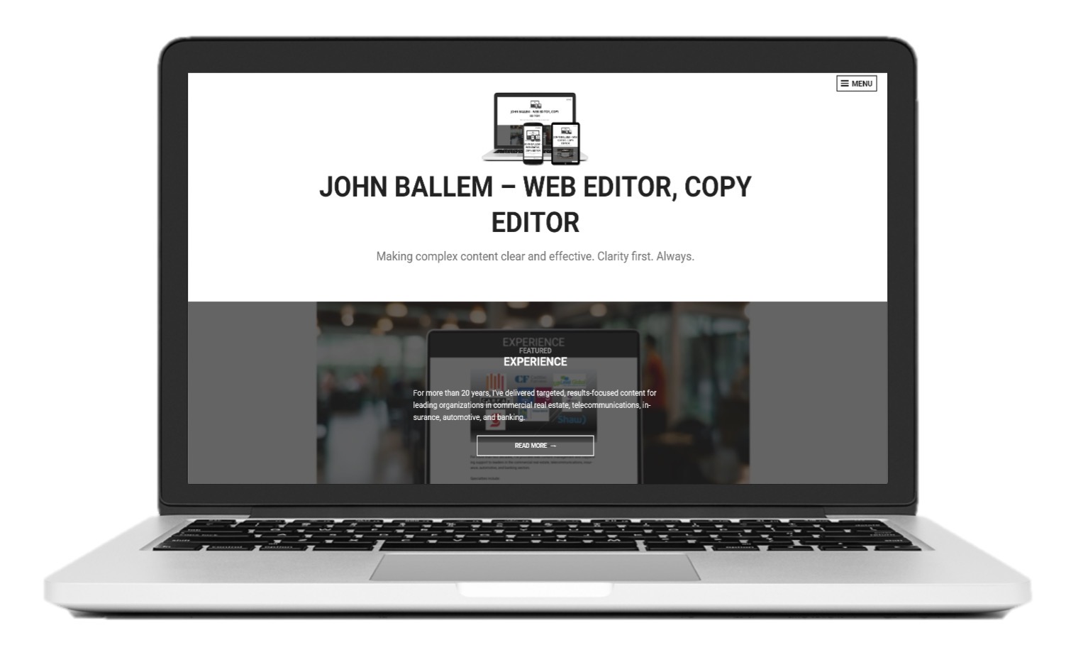 John Ballem – Web Editor, Copy Editor